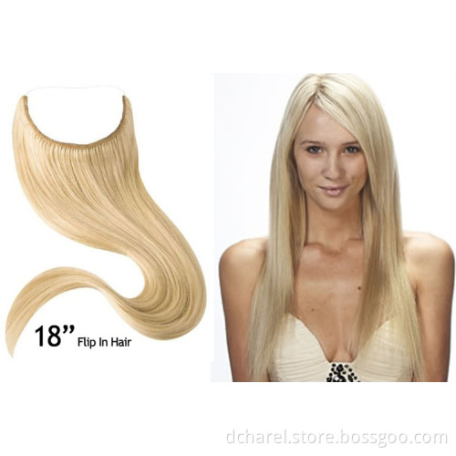 New Flip in Remy Hair Extension